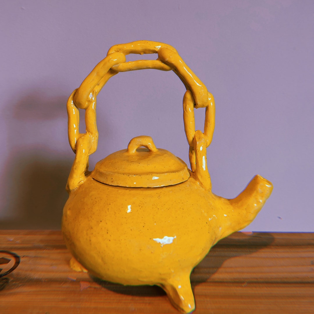 Tea Pot Chainware Chain Teapot Set - Etsy