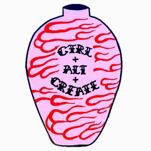 陶器製フリーダ・カーロの花瓶 - Etsy 日本