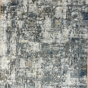 Kalaty Rug Hand-Knotted Viscose ONE OF A KIND 548887 6 X 9 Handmade Indoor Area Rug