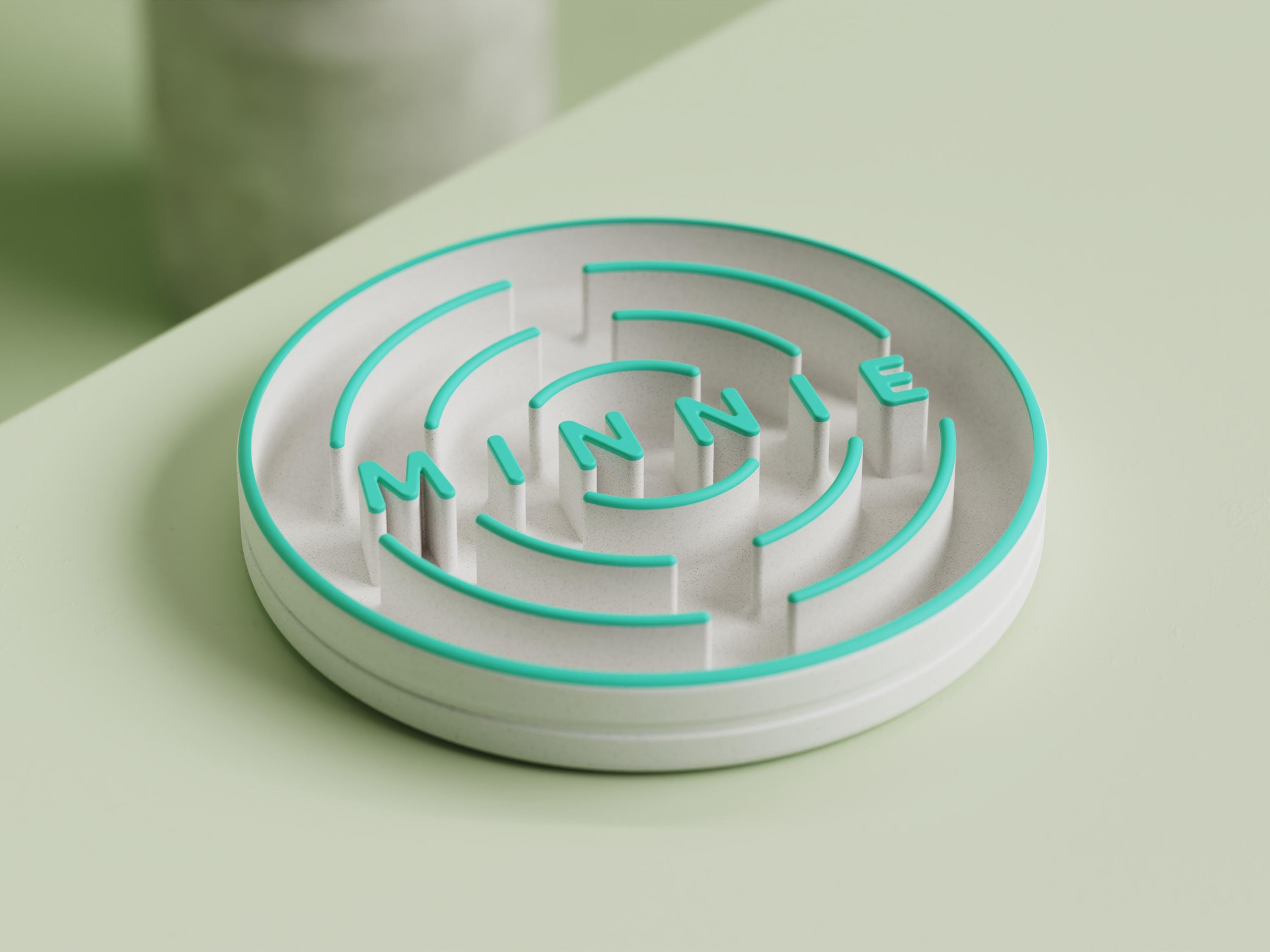 Customisable Dog Slow Feeder Bowl with Name