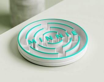 Customisable Dog Slow Feeder Bowl with Name
