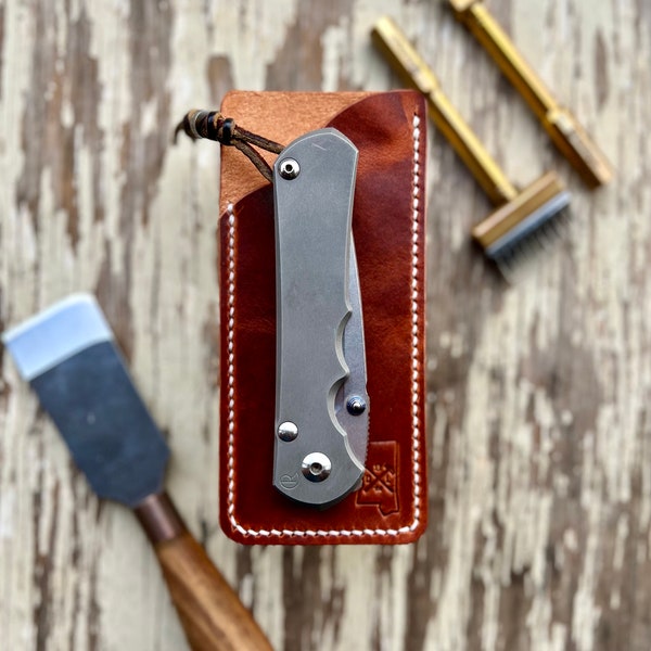 Leather Slip Pocket Knife Etsy Australia