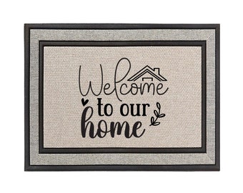 Welcome to Our Home Doormat