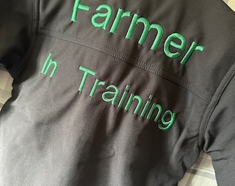 Farmer in training jacket