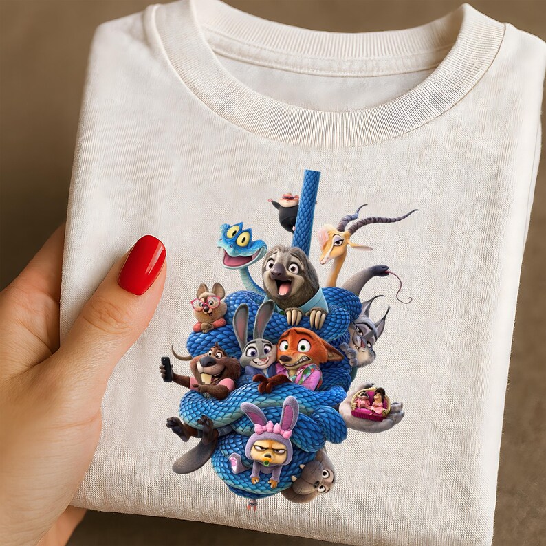 Disney Zootopia 2 Sweatshirt, Zootopia Characters Kids Sweatshirt, Zootopia Youth Sweatshirt, Zootopia Shirt, Zootropolis 2 Kids Sweatshirt image 4