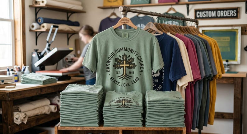 Comfort Colors® - Bulk Custom Group Shirts – Personalized Team T-Shirts, Matching Event Tees, Custom Logo Shirt, For Group Tshirts 画像 10