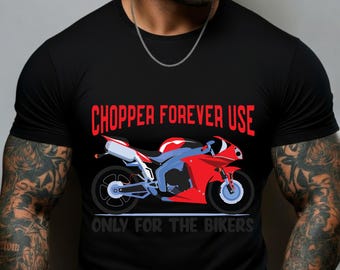 Sportbike Forever Racing T-Shirt, Funny Racing Motorcycle Tee, Red Sportbike Graphic Shirt, Gift For Speed Lover, Edgy Biker Lifestyle Top