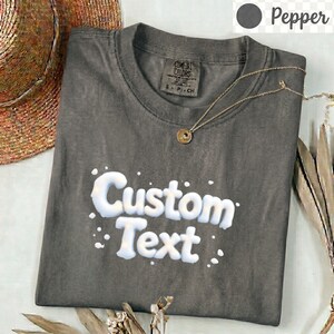 Comfort Colors® - Bulk Custom Group Shirts – Personalized Team T-Shirts, Matching Event Tees, Custom Logo Shirt, For Group Tshirts 画像 11