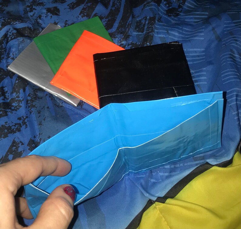 Colored Duct Tape Wallet Etsy