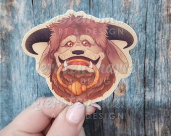 Labyrinth-Inspired "Ludo" Sticker | 3 Inch Matte Vinyl
