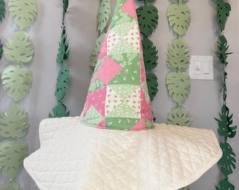 Handmade Quilted Witch Hat