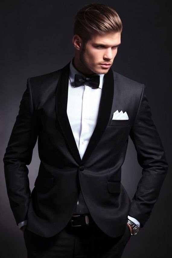 Buy Arrow Newyork Black Single Breasted Two Piece Suit - NNNOW.com