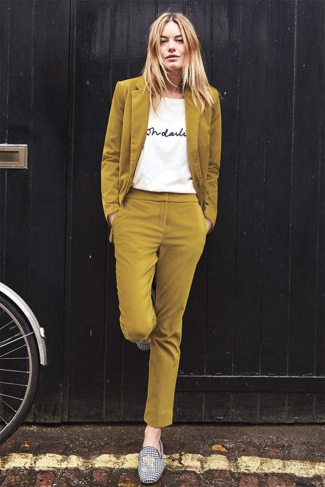 Yellow Velvet Suit for Women/ GIRL Pant Suit/women's Etsy