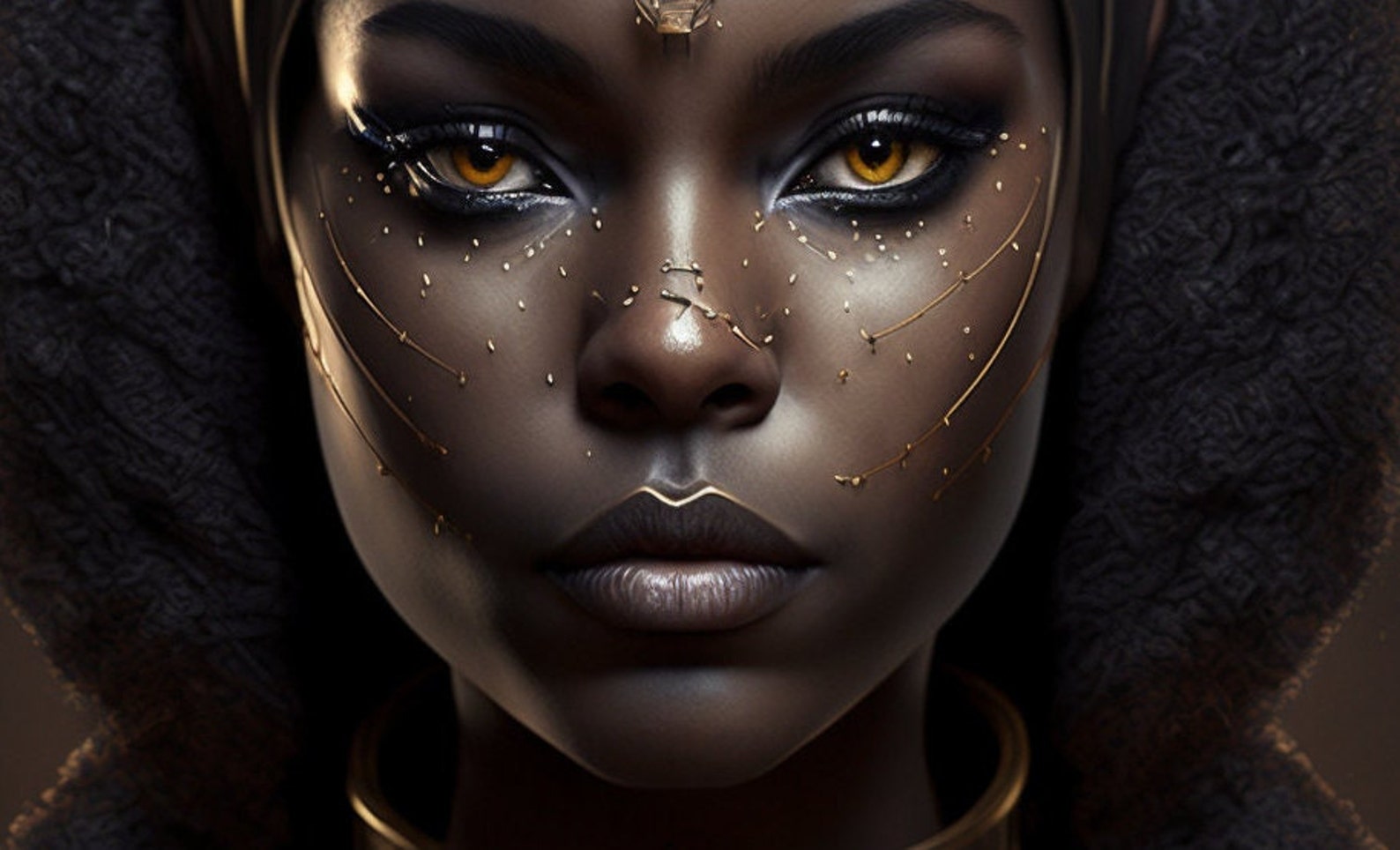 Bastet, Egyptian Cat Goddess Bast, Art Print, Goddess of Cats, Cat