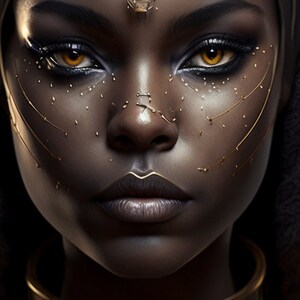 Bastet Egyptian Cat Goddess Bast Art Print Goddess of Cats - Etsy