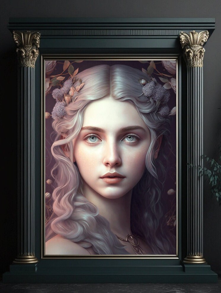 Aphrodite, Venus, Greek Goddess Wall Art, Roman Mythical Goddess of