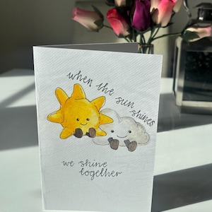 cartão de melhor amigo inspirado em jellycat