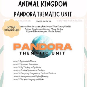 Unidade Reino Animal de Pandora: Folhas de Atividades STEM STEAM da Disney imagem 2