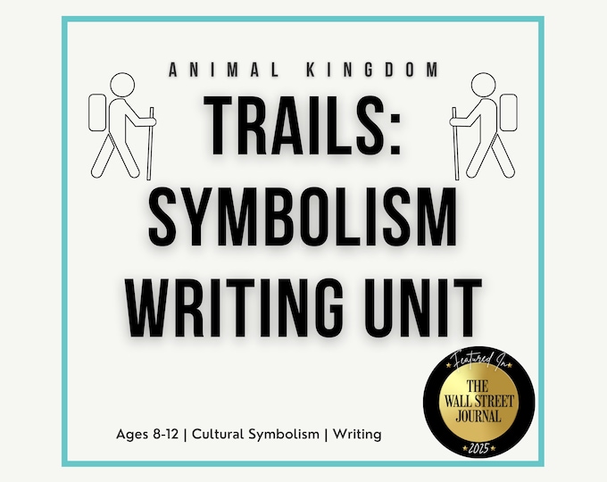 Animal Kingdom Symbolism Unit | Homeschool Printable | Disney Trail Lesson | Asia & Africa Cultures Disney School Worksheets
