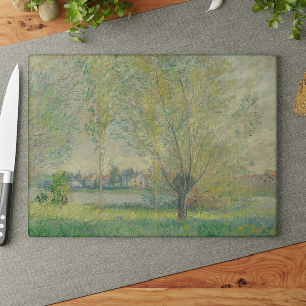 Glass Cutting Board Etsy