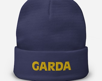 Irish Garda Novelty Embroidered Beanie