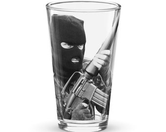 Irish Republican Army Shaker pint glass