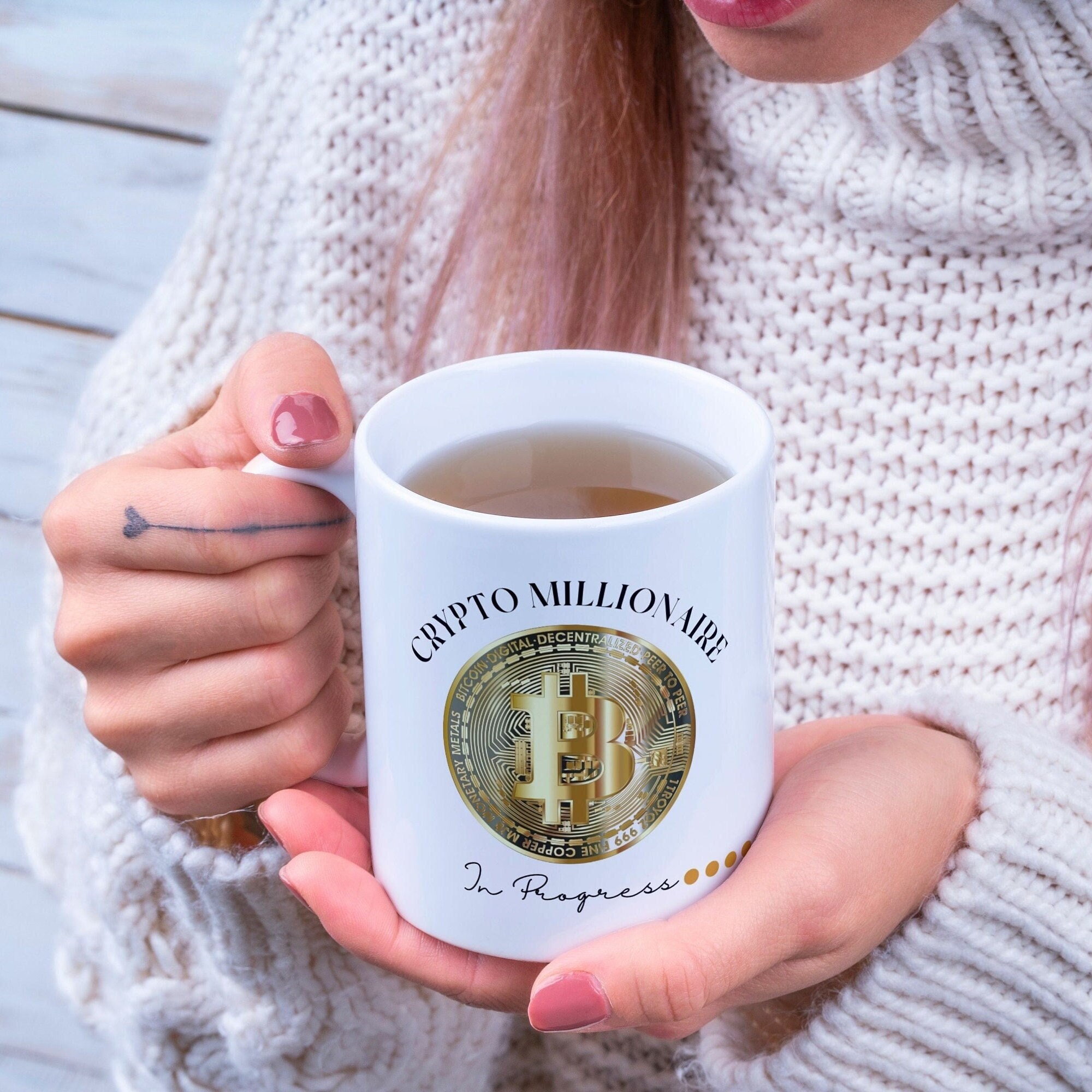 Crypto Millionaire Investors, Mug Bitcoin, Cadeau pour les amateurs de  crypto-monnaie, Mug Bitcoin Investors, - Etsy France
