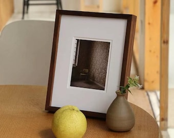 Black Walnut Picture Frames (Timbre):  Solid Wood, Print & Frame, Gift Wrapping Available