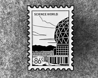 Team Canada - Science World Vancouver Collection - Kavajnål - Stämpelnål - Världsnål - - Resenål