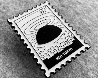 Collectible Neo Tokyo Pin - Lapel Pin - Stamp Pin - World Pin - Anime Pin - Manga Pin - Comic Book Pin - Travel Pin