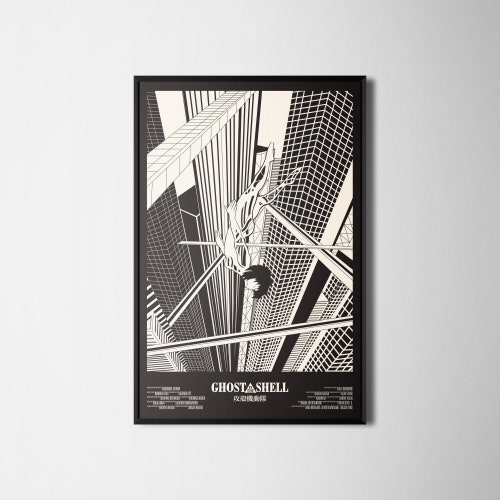 Ghost in the Shell Poster - Etsy