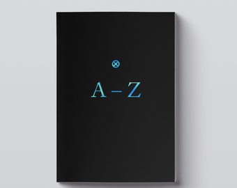 A to Z character comic book