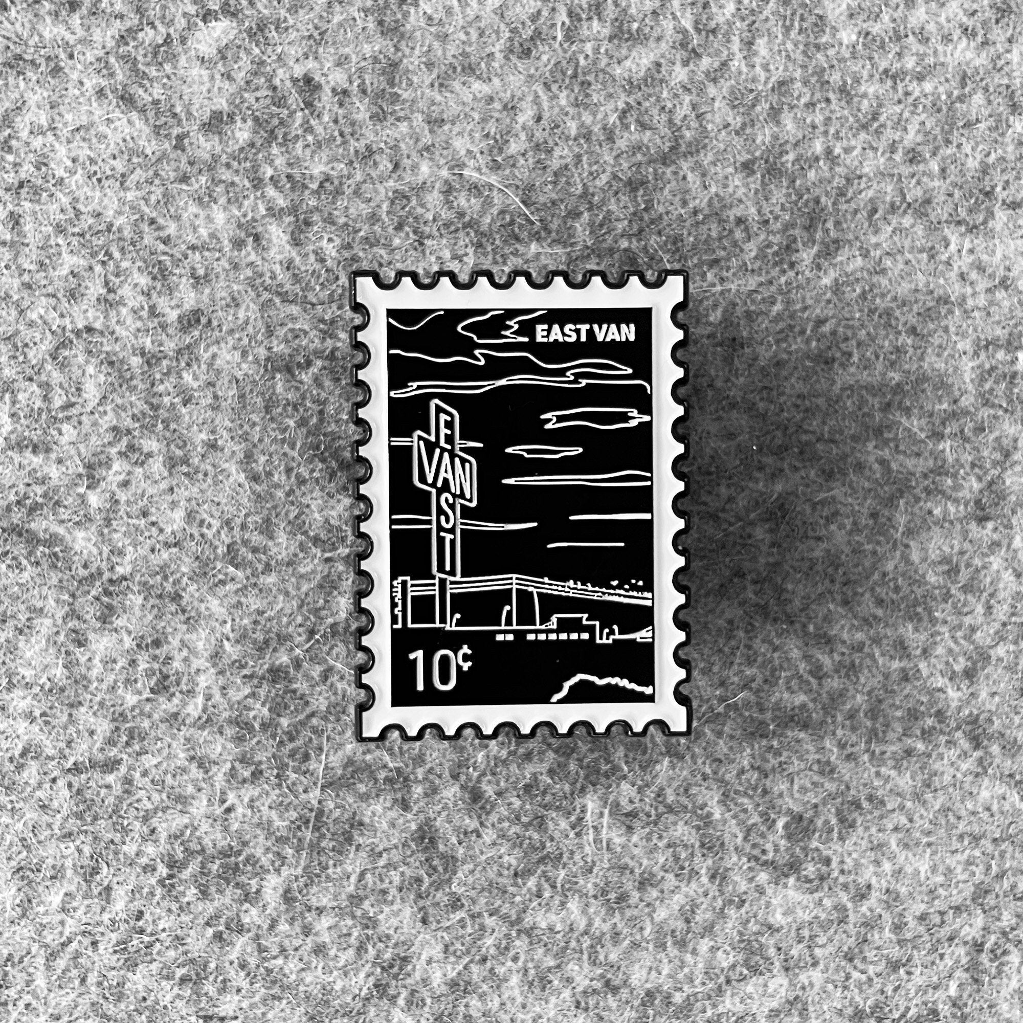 Team Canada - East Van Vancouver Collection- Lapel Pin - Stamp Pin - World Pin -  - Travel Pin