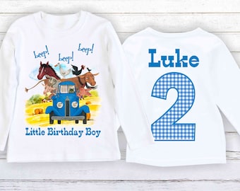 Little Blue Truck 1st Birthday - Etsy