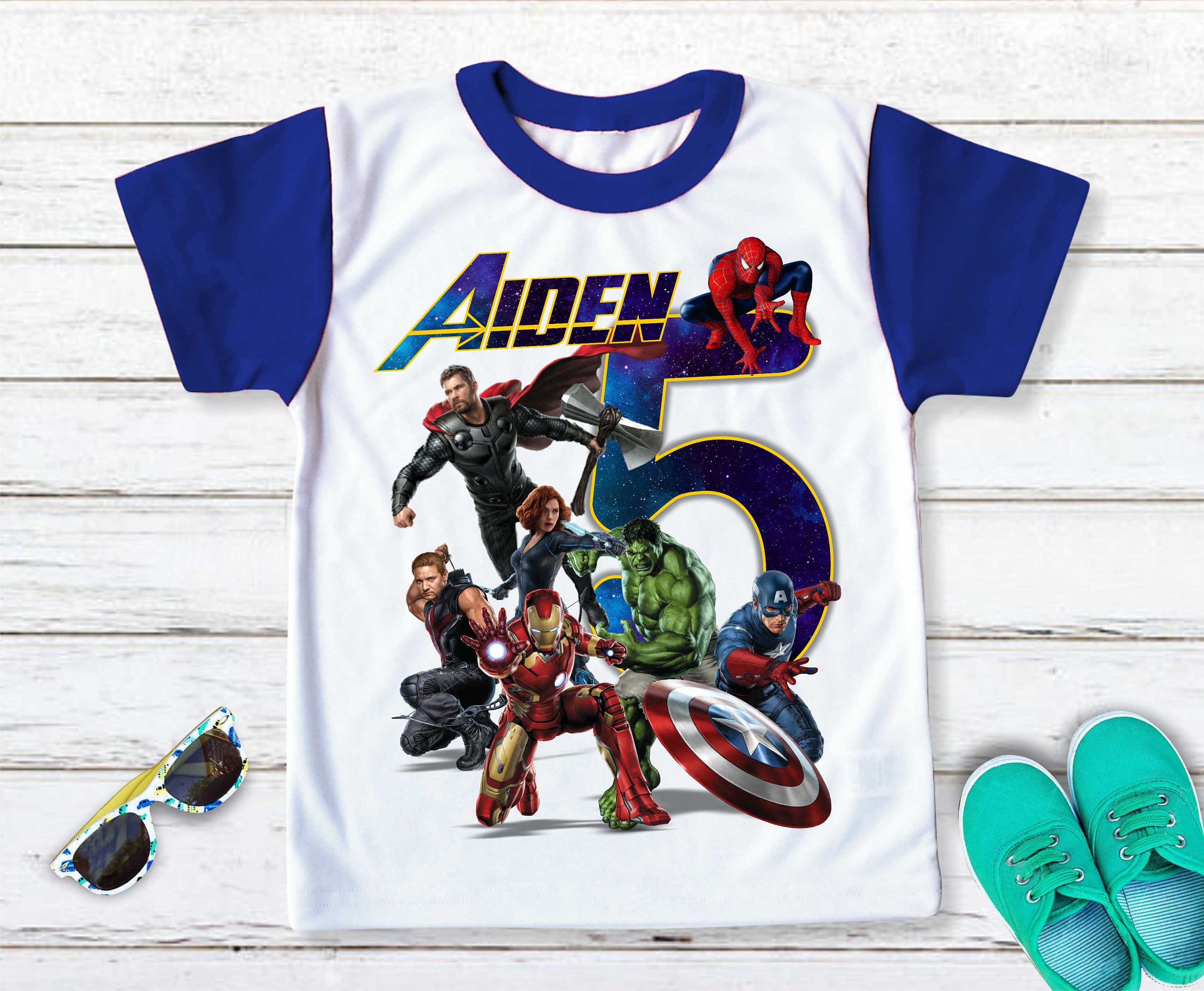 Avengers family shirt Clearance