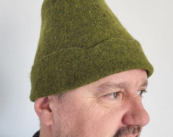 Varangian hat , Medieval felt hat  , X - XII century , re-enactment head wear