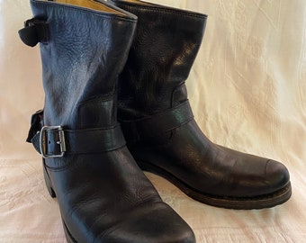 frye veronica buckle boots