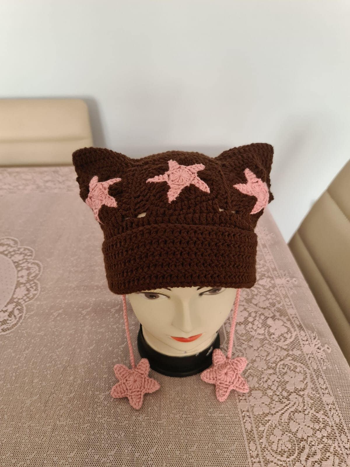 PATTERN Cat Beanie With Star Detail - Etsy