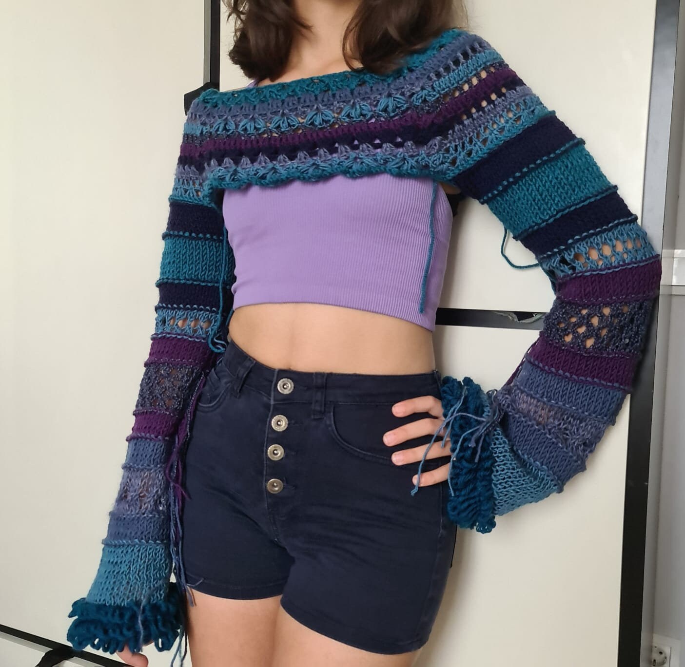 Lolita Summer Cropped Y2K Bolero Shrug main image 1