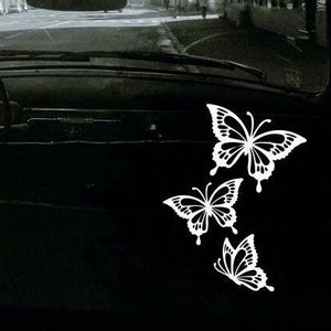 Butterflies Vinyl Decal // Car Decal // Outdoor Vinyl // Laptop Decal