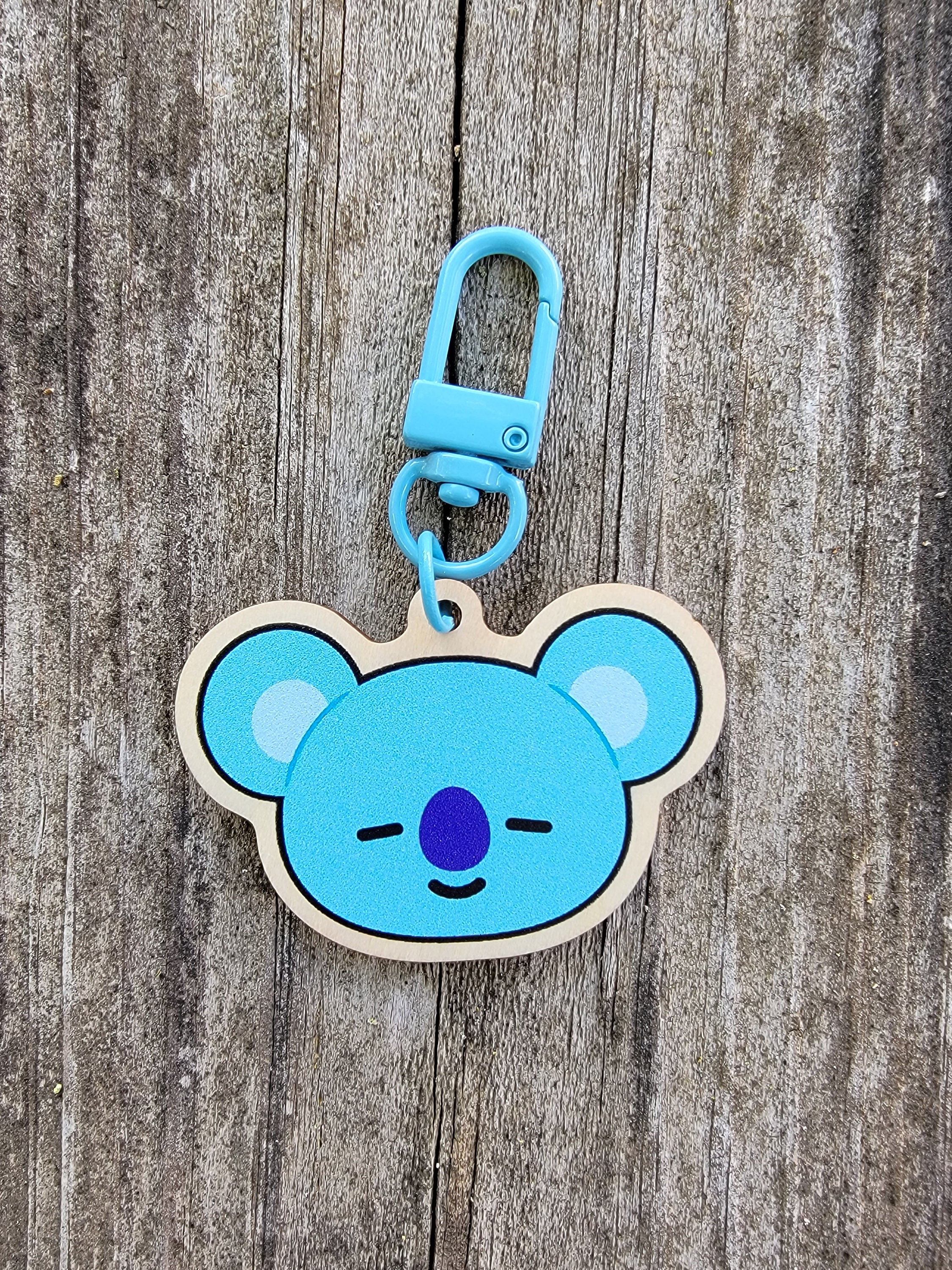Bts koya shop keychain