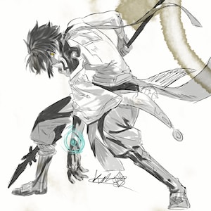 Xiao Sketch Print