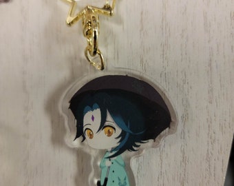 Raincoat Xiao Keychain