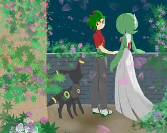 Trainer and Gardevoir