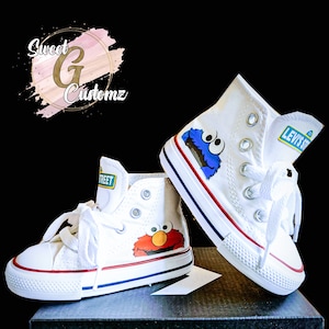 Elmo converse toddler discount