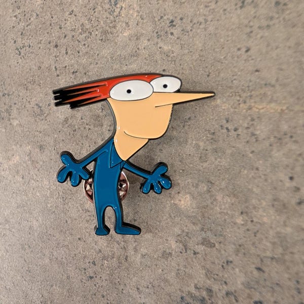 Home Movies Brendan Small Enamel Pin