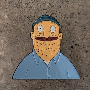 Bob&#39;s Burgers Teddy Enamel Pin
