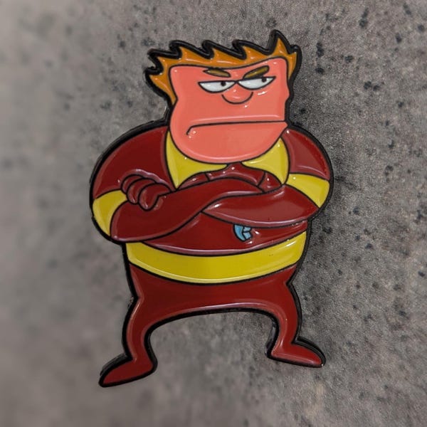 Coach McGuirk Enamel Pin