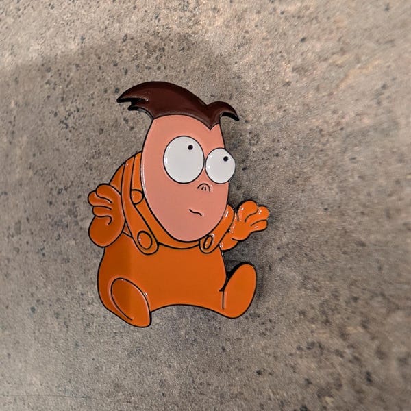 Home Movies Jason Penopolis Enamel Pin