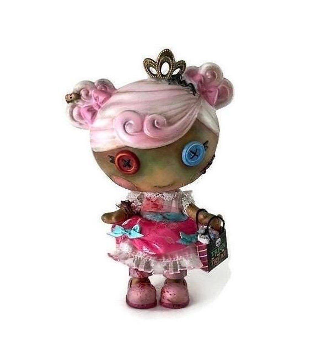 la_poupee  Lalaloopsy Lala Oopsie Doll Princess Juniper Doll 2012 Soft Head